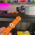 Giá đỡ cuộn filament 3kg cho Prusa Enclosure (Top Mount) - Dùng con lăn bearing - Thumbnail 7