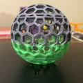 Mô hình quả bóng Tennis không cần hơi (Airless Tennis Ball) in 3D - Thumbnail 2
