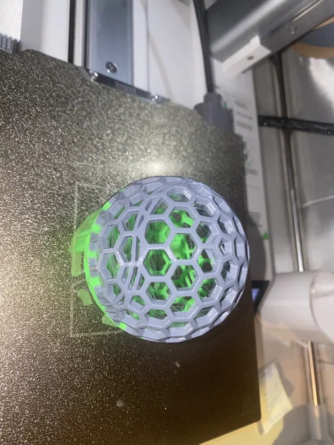 Mô hình quả bóng Tennis không cần hơi (Airless Tennis Ball) in 3D - Image 3