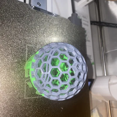 Mô hình quả bóng Tennis không cần hơi (Airless Tennis Ball) in 3D