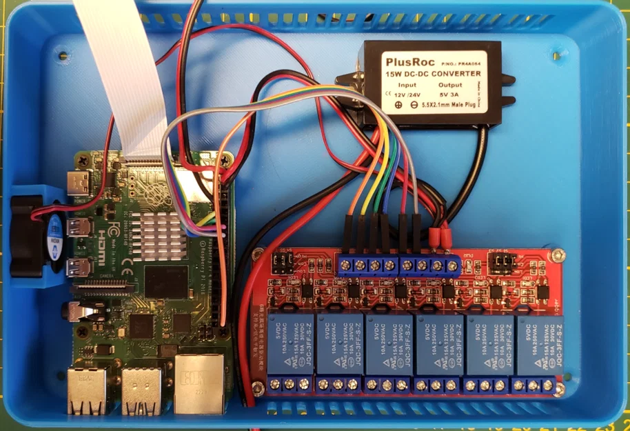 Case Victron Venus OS cho Raspberry Pi (kèm màn hình Pi & relay 6 kênh) - Image 5