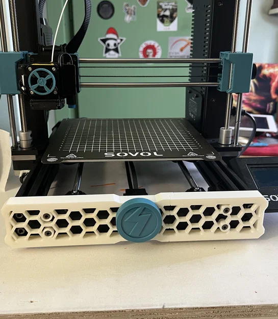 Mặt nạ trang trí kiểu tổ ong (honeycomb) cho máy in 3D Sovol SV06 - Image 1