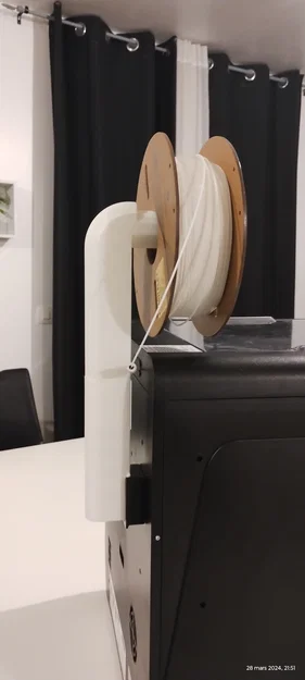 Giá đỡ spool phía trên cho Qidi Q1 Pro - Image 3