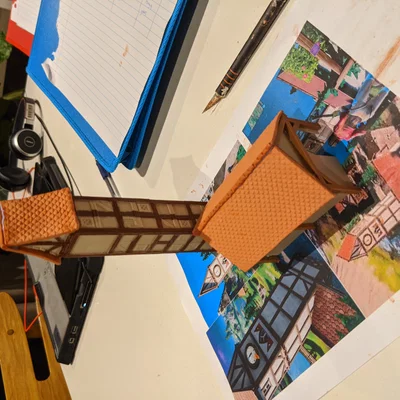 Con lăn tạo vân ngói shingle - HO Scale
