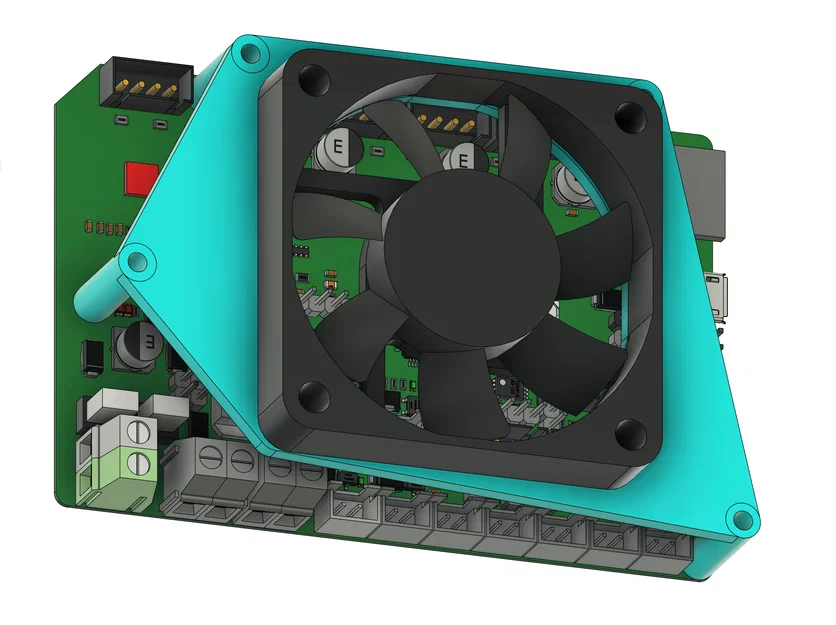 Giá đỡ quạt 6010 cho bo mạch BTT SKR Mini E3 V3 hiệu quả - Image 1