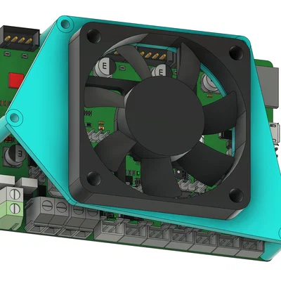 Giá đỡ quạt 6010 cho bo mạch BTT SKR Mini E3 V3 hiệu quả