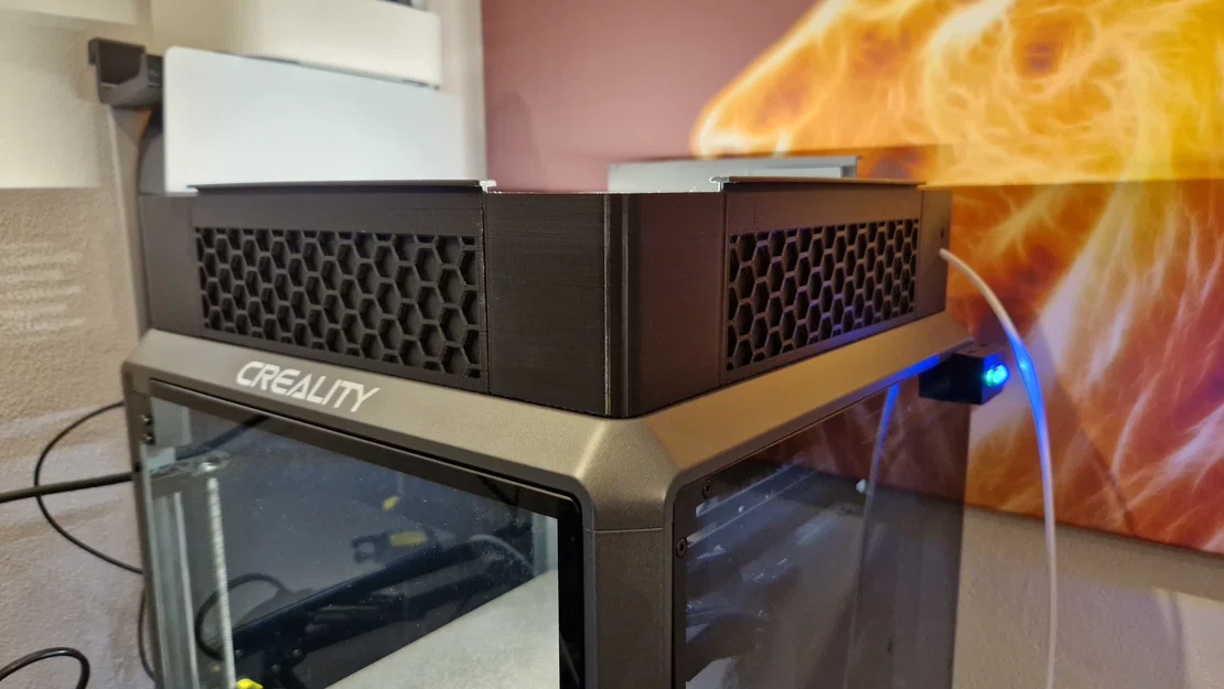 Creality K1 high risers đa năng (multifunctions) cho nắp & thông gió - Image 2