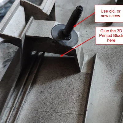Bộ bracket sửa cửa sau (tailgate/liftgate) Toyota Prius 2