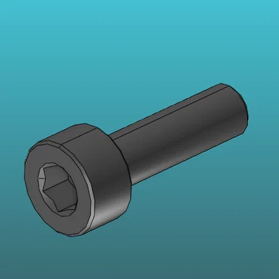 Thư viện 3D M3 cad library: File tham khảo thiết kế vít M3 chuẩn xác