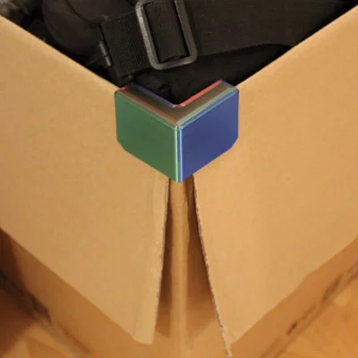 Góc giữ nắp thùng carton (Cardboard box flap holder corner)