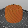Mẫu chậu cây xương rồng mini (Cactus Pot) in 3D đẹp mắt - Thumbnail 2