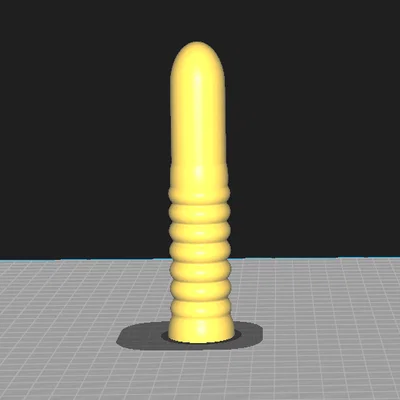 Mô hình Dildo dạng vòng gân (Ribbed Dildo) in 3D