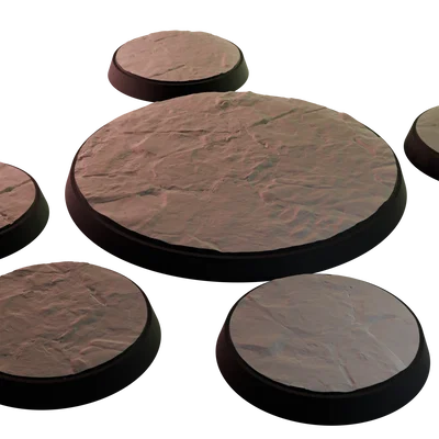 Pack Đế Mini: Nền Đá (Miniature Bases Pack: Stone)