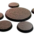 Pack Đế Mini: Nền Đá (Miniature Bases Pack: Stone) - Thumbnail 4