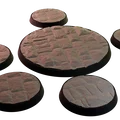 Pack Đế Mini: Nền Đá (Miniature Bases Pack: Stone) - Thumbnail 11