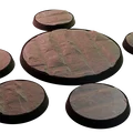 Pack Đế Mini: Nền Đá (Miniature Bases Pack: Stone) - Thumbnail 34