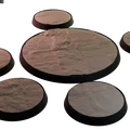 Pack Đế Mini: Nền Đá (Miniature Bases Pack: Stone) - Thumbnail 42