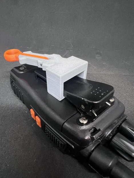 Ngàm Gài Bộ Đàm Cải Tiến (QUICK-CLIP Walkie Mount) Cho Baofeng - Image 1