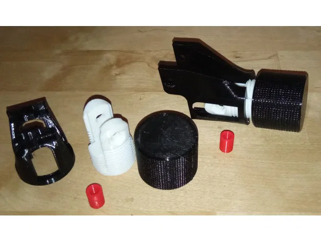 ENDER 3 Belt tensioner Knob Remix - Núm tăng đai đồng bộ với Control Knob - Image 3