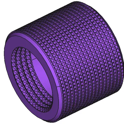 ENDER 3 Belt tensioner Knob Remix - Núm tăng đai đồng bộ với Control Knob