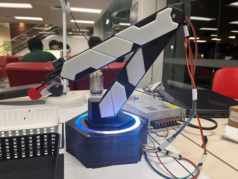 Cánh tay Robot servo 4DOF (servo Robot Arm 4DOF) - Image 5