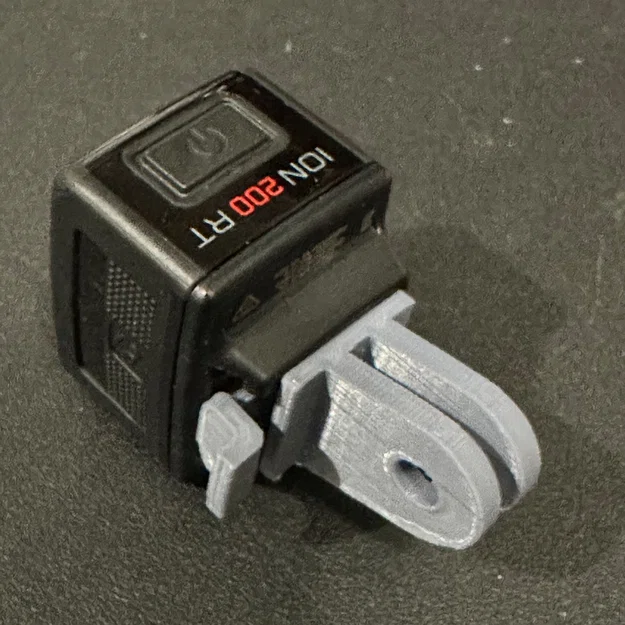 Ngàm gắn đèn Bontrager Ion/Flare sang mount xe đạp kiểu GoPro - Image 4