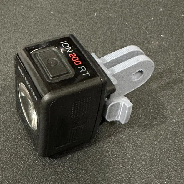 Ngàm gắn đèn Bontrager Ion/Flare sang mount xe đạp kiểu GoPro - Image 5