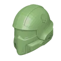 Mô hình mũ bảo hiểm Helldivers II (Helldivers II Helmet) in 3D cực ngầu - Thumbnail 1