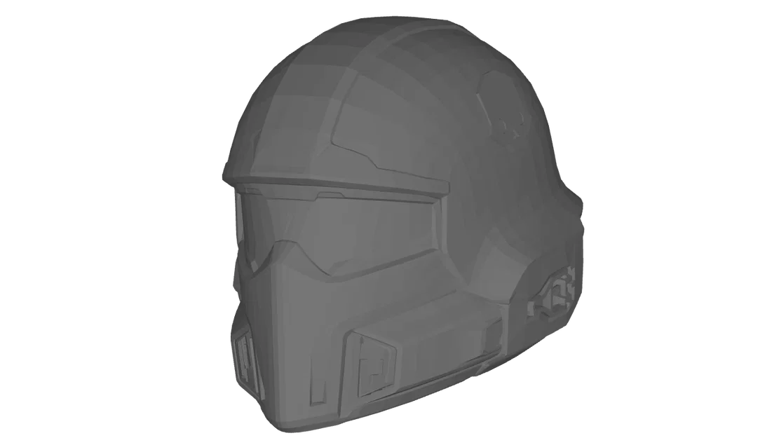 Mô hình mũ bảo hiểm Helldivers II (Helldivers II Helmet) in 3D cực ngầu - Image 2