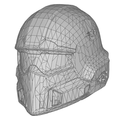 Mô hình mũ bảo hiểm Helldivers II (Helldivers II Helmet) in 3D cực ngầu