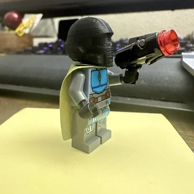 Mũ bảo hiểm Helldiver in 3D cho mô hình Minifigure LEGO