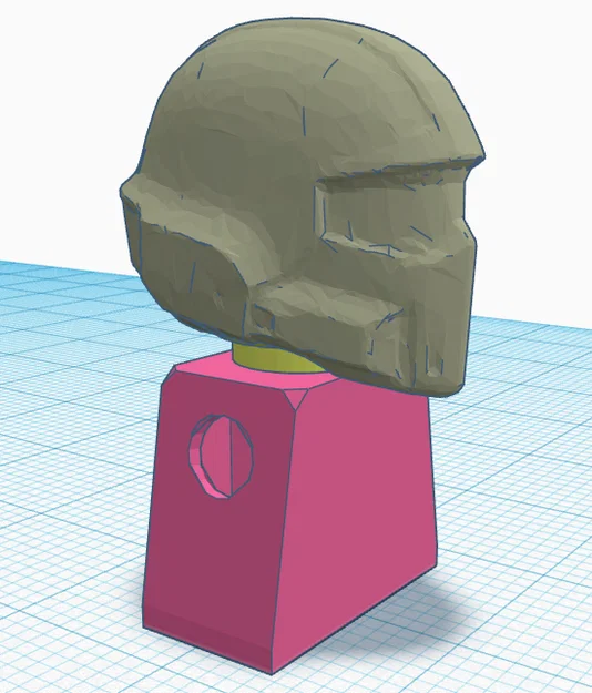 Mũ bảo hiểm Helldiver in 3D cho mô hình Minifigure LEGO - Image 2