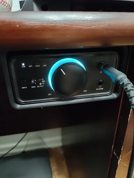 Giá đỡ treo dưới bàn cho FiiO K7 - Tối ưu không gian làm việc - Image 1