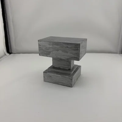 Mô hình cái đe (Anvil) Minecraft 3D - Đồ trang trí bàn làm việc cực chất