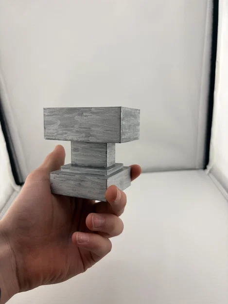 Mô hình cái đe (Anvil) Minecraft 3D - Đồ trang trí bàn làm việc cực chất - Image 3