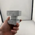 Mô hình cái đe (Anvil) Minecraft 3D - Đồ trang trí bàn làm việc cực chất - Thumbnail 3