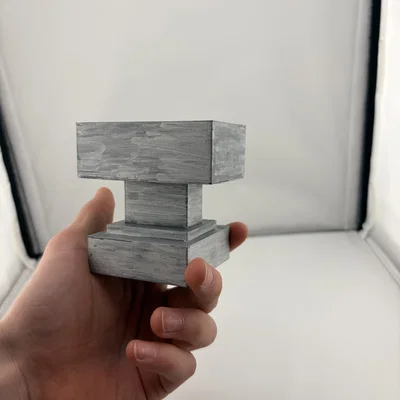 Mô hình cái đe (Anvil) Minecraft 3D - Đồ trang trí bàn làm việc cực chất