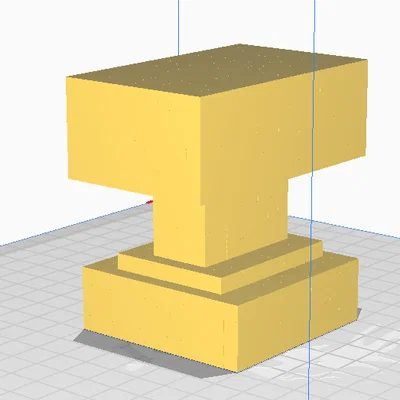 Mô hình cái đe (Anvil) Minecraft 3D - Đồ trang trí bàn làm việc cực chất