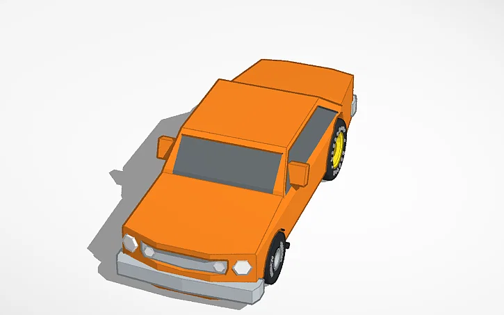 Mô hình xe ô tô đồ chơi 3D di chuyển linh hoạt (Movable car) - Image 1