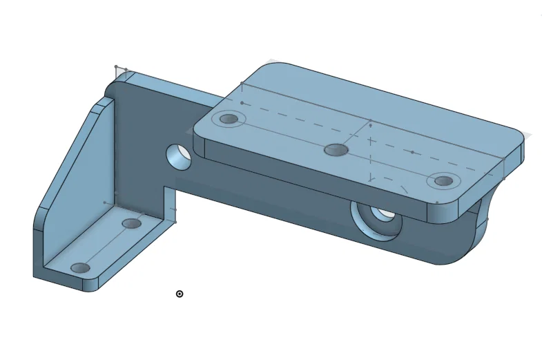 HGX Lite Mount cho Ender 3 v2 - Image 2