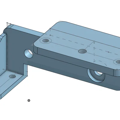 HGX Lite Mount cho Ender 3 v2