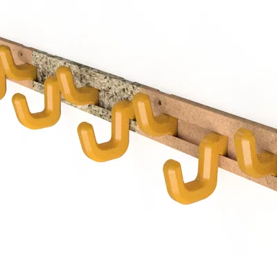 Giá treo áo với móc vô hạn và mô-đun