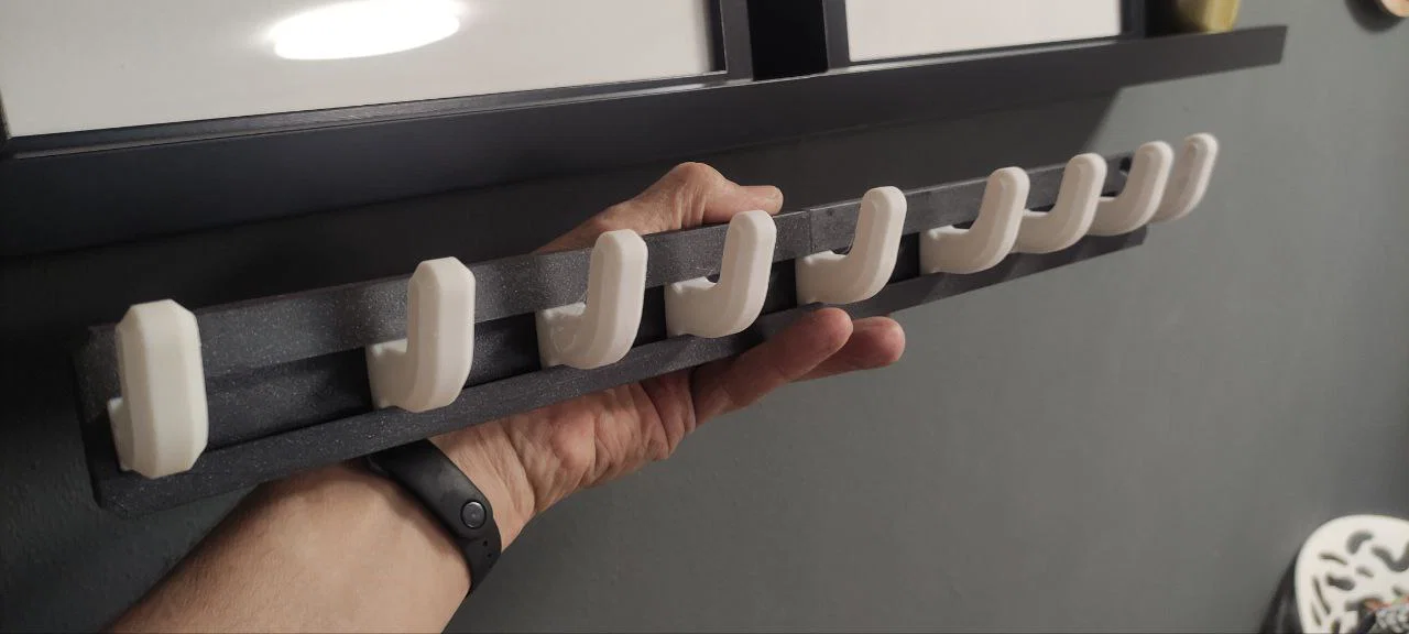 Giá treo áo với móc vô hạn và mô-đun - Image 3