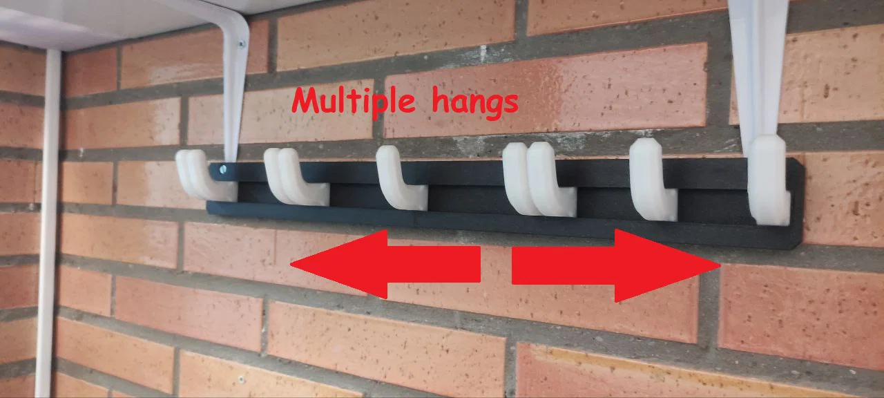 Giá treo áo với móc vô hạn và mô-đun - Image 4