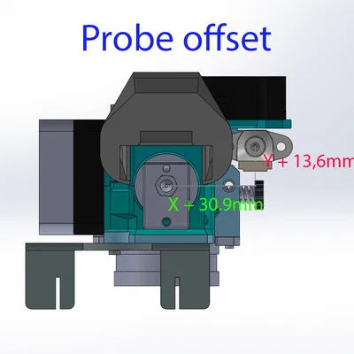HGX Light & ORBITER extruder + V6 hotend cho Ender 3 (BLTouch)