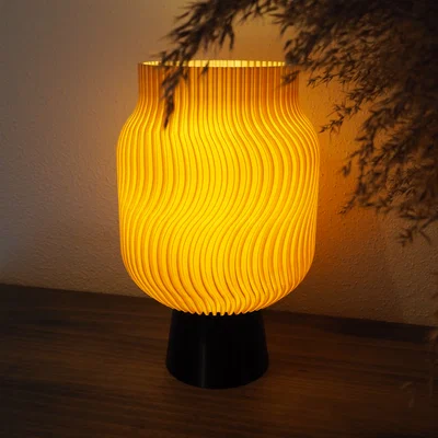 Đèn ngủ trang trí Ambient Lampshade in 3D tinh tế và sang trọng