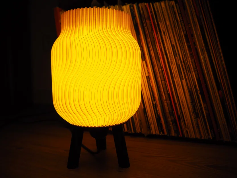 Đèn ngủ trang trí Ambient Lampshade in 3D tinh tế và sang trọng - Image 2