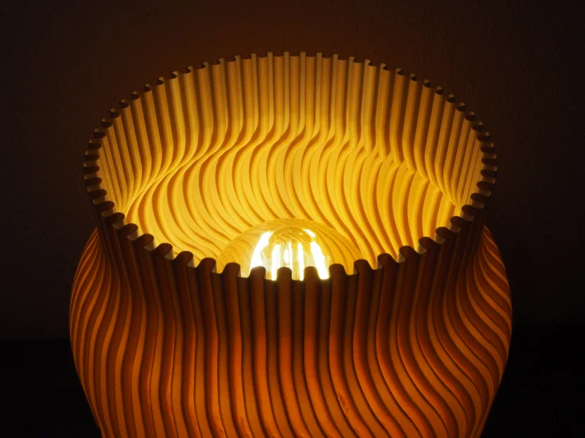 Đèn ngủ trang trí Ambient Lampshade in 3D tinh tế và sang trọng - Image 6