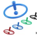 Con quay 3D Impossible Spinning Top: Món đồ chơi ảo giác cực chất - Thumbnail 1