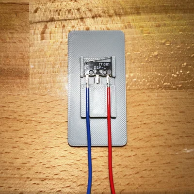 Jig hàn Endstop Microswitch D2F (D2F Microswitch Endstop Soldering Jig)